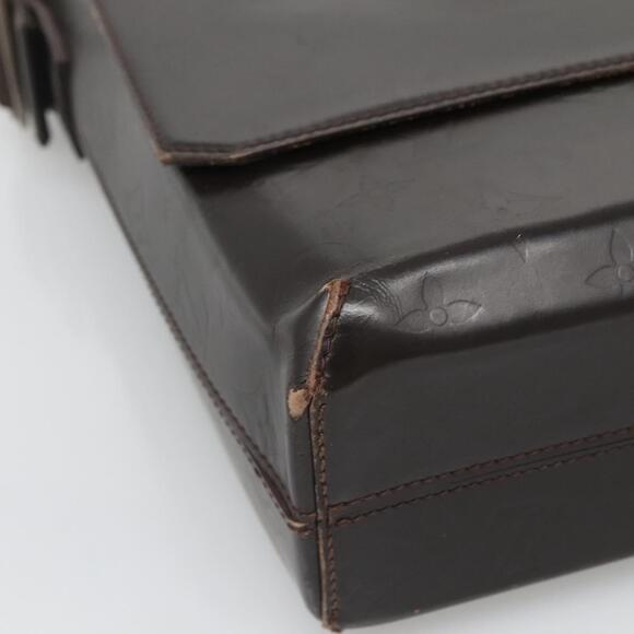 LOUIS VUITTON Monogram Grasse Fonzie Shoulder Bag Brown M46570 - Picture 14 of 16